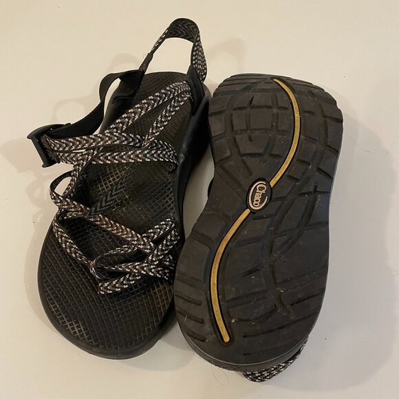 Chaco Water Sandals. Black and White. Size 12. - Picture 1 of 1